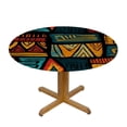 thumbnail image 3 of Acheng Round Tablecloth - The Perfect Table Decoration for Any Occasion 54-58, 3 of 8