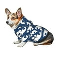 thumbnail image 7 of Fotbe Shark Print Small Dog Sweater Hoodies Pet Grey Hooded Soft Fleece Sweatshirts with Pocket Fall Winter Puppy Cat Sweaters Warm Clothes-X-Large, 7 of 7