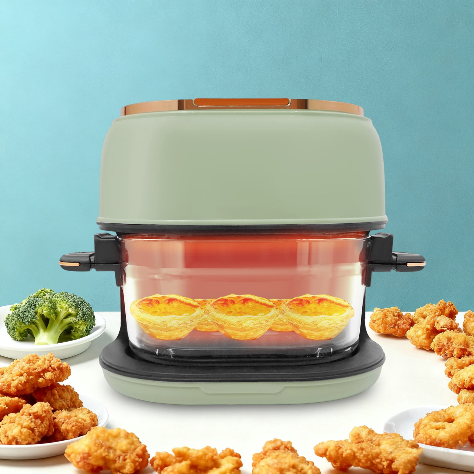 Hot Air Fryer Large Air Fryer Visible Glass Air Fryer