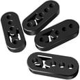 thumbnail image 1 of 4pcs 4 Hole Exhaust Pipe Hanger Rubber Exhaust Mount Bracket Shock Absorbent Heat-Resisting Exhaust Insulator Muffler Hanger  Car Exhaust Silencer Mount for Most Vehicles, 1 of 9
