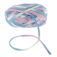 thumbnail image 4 of Rongfmy 100g Textilgarn Stoffgarn Crochet Yarn For Knitting, 9mm Polyester Hand Knitting 41, 4 of 9