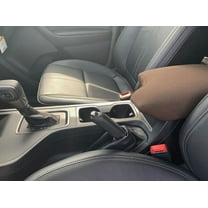 Auto Console Covers- Fits the Ford Ranger 2019-2023 Center Console Armrest Lid Cover Waterproof Neoprene Fabric (Brown)