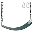 thumbnail image 4 of Commercial Rubber Belt Seat with 8.5 Ft. Coated Chain (Blue), 4 of 6