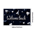 thumbnail image 2 of Decorative Design Welcome Banner Balloon Decoration Heart Shape for Party Celebration Event Gathering, 2 of 3
