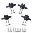 thumbnail image 1 of LOVIVER Universal Dinghy Kayak Canoes Boat Thread Drain Plug Bung 4 Bungs + 8pcs Screws, 1 of 8