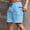 ZA-Sky Blue cargo shorts for men, variant on DIOAZUD Men's Big and Tall Cargo Shorts with Zipper Pockets Drawstring Elastic Waist Short Pants Outdoor Athletic Workout Cargo Short
