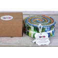 thumbnail image 5 of Soimoi 40Pcs Tie Dye Print Precut Fabrics Strips Roll Up 1.5x42inches Cotton Jelly Rolls For Quilting - Multicolor, 5 of 9