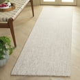 thumbnail image 2 of SAFAVIEH Martha Stewart Solid Runner Rug, Ivory/Grey, 2'3" x 8', 2 of 6