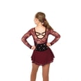 thumbnail image 2 of Jerry's Figure Skating Dress - 75 A Clearly Claret, 2 of 3