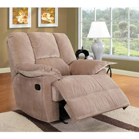 Acme Oliver Collection Glider Recliner with Corduroy Finish