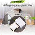 thumbnail image 5 of 1pcs Motor Filter and 1pcs HEPA Filter for Bosch BSGL VSZ BSD BSA series vacuum cleaner parts, 5 of 5