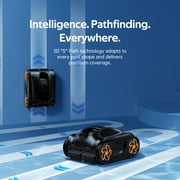 iGarden Robotic Pool Cleaner K Series, Cordless Pool Vacuum Robot for Inground & Above Ground Pools, Smart Navigation, Touchscreen, Self-Parking, Cleans Floor, Wall & Waterline, 220 Min