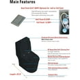 thumbnail image 5 of WinZo WZ5079B Compact One Piece Toilet 22.8" Depth Modern Short Design Dual Flush for Small Tiny Mini Bathroom 12" Rough-in,Matte Black, 5 of 6