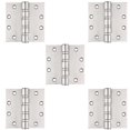 thumbnail image 1 of 5 Pièces Charnières de Palier en Acier Inoxydable 4 Pouces Charnières de Porte Accessoires, 1 of 2