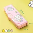 thumbnail image 4 of Trousse à Crayons Kawaii Multifonction Mignonne Boîte à Stylos Rentrée Fournitures de Bureau pour Fille Sac de Rangement Japonais Coréen Papeterie, 4 of 5