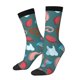 thumbnail image 1 of Fotbe cute Skull organ Calcetas Largas con Estampado para Hombre y Mujer – Calcetas de Compresión Transpirables y Elásticas, Viajar y Uso Diario Talla 5-11, 1 of 6
