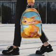 thumbnail image 2 of Lukts Happy Goat In Meadow Pattern 15 Inch Student Backpack, Waterproof Laptop Backpack with Adjustable Shoulder Straps, Lightweight Travel, Campus Backpack, Unisex, 2 of 6
