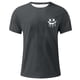 thumbnail image 3 of Camisetas de Cuello de la Tripulación de los Hombres de Poliéster Impreso en Seco Rápido, Cuello Redondo de Corte 3D para Gimnasio, Carrera, Ciclismo Y Ocasional, 3 of 4