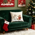 thumbnail image 5 of Christmas Ornaments, 2D Cartoon Christmas Pillow Cover, Christmas Party Decorations, Christmas Pillow Covers, for Xmas Tree, Home, Party, Holiday Christmas Decorations, 5 of 6