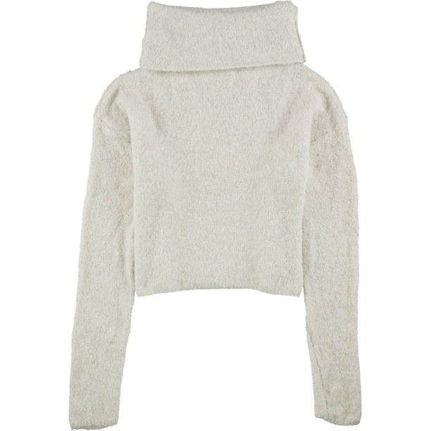 Suéter con capucha Free People para mujer blanco mediano Pull-over