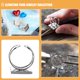 thumbnail image 3 of Raindrops 4Ud Base De Anillo Acero Inoxidable Para Con Cuadrada Creativa, 3 of 8