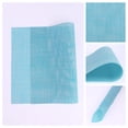 thumbnail image 2 of REGALWOVEN Set of 8 Placemats, Placemats for Kitchen Dining Table Decor Washable Heat Resistant Table Placemats Wipeable Place Mat Blue 18*12in, 2 of 7