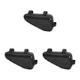 thumbnail image 2 of fastboy Mountain Bicycles Front Tube Frame Storage Bag Road Bikes Anti-scratched Triangular Pouch Keys Cellphone Saddle Holder Black 3Set, 2 of 6