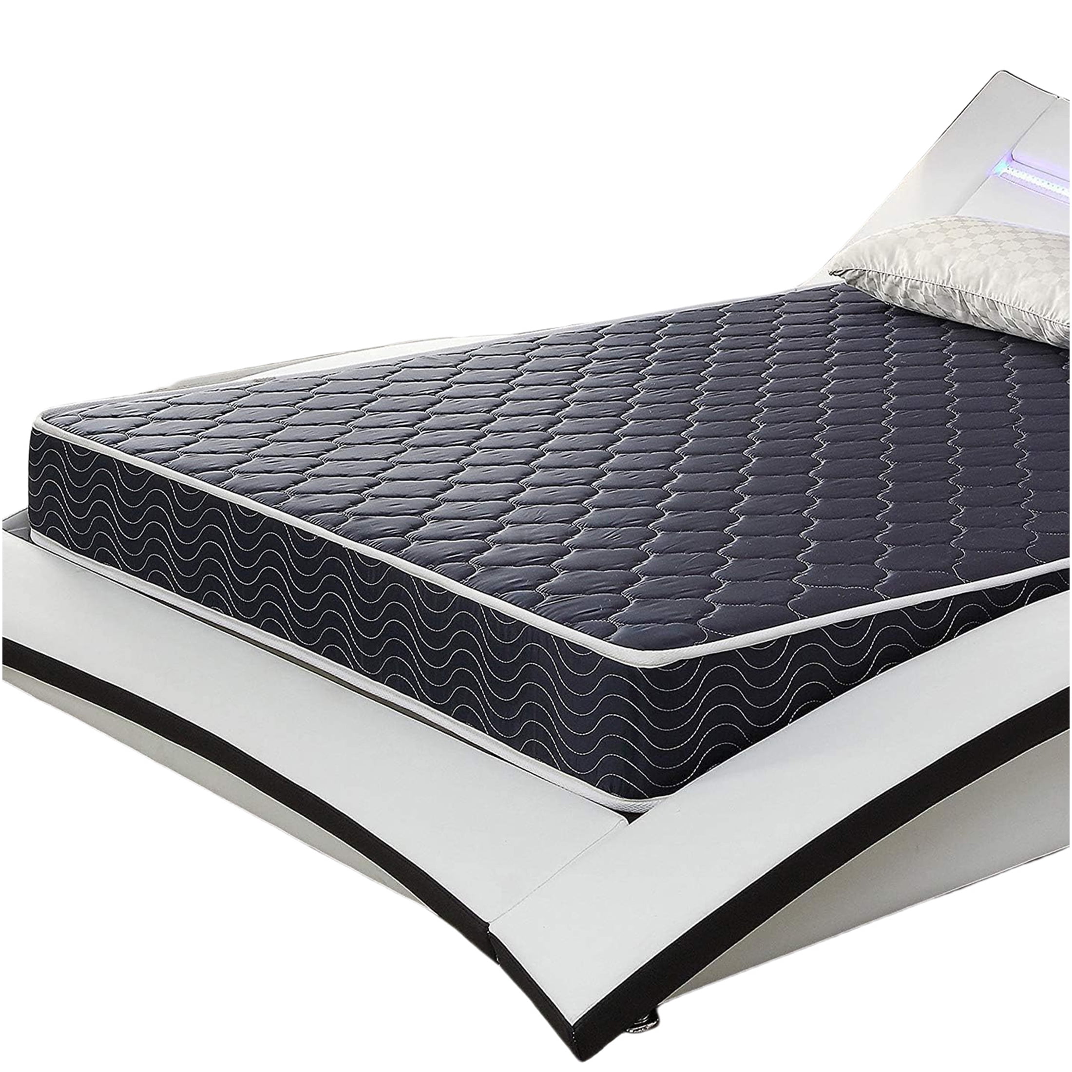 JERFIT 6 Inch Twin Size Gel Memory Foam Mattress, Medium Firm Support, Waterproof & Breathable Quilted Cover, CertiPUR-US Certified, Bed in a Box