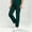 #Army Green, variant on Women's Elastic High Waist Straight Leg Pants,Side Patch Pocket Ankle Length Casual Work Trousers,Pink,Women's Plus Size XXL