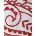 Better Homes & Gardens Sheared Paisley 4 Piece Towel Set, Rusty Brick Red