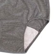 thumbnail image 1 of pitrice Soft Men Incontinence Underwear Urine for Sleeping Long Time Driving Adult Light Grey LL, 1 of 9