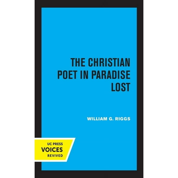 The Christian Poet in Paradise Lost, (Hardcover)