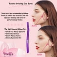 thumbnail image 5 of Vertex Beauty Eyebrow Razors For Women Brow Shaping 6 Pack Women Facial Hair Razors Dermaplaning Tool Face Peach Fuzz Removal Shaver Remove Side Burns Women's Exfoliating Sensitive Skin Trimmer, 5 of 6