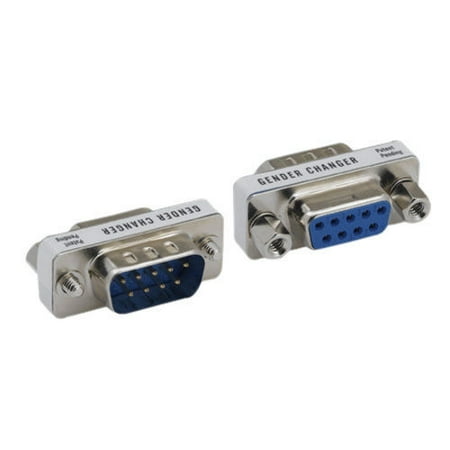 - Kentek Mini DB9 9 Pin Male to Female M/F Serial/AT Modem Mini Adapter Gender Changer Coupler RS-232 Straight Through Peripheral