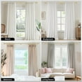 thumbnail image 5 of Gold Extra Long Curtain Rods for Windows 120 to 170 Inch, Adjustable Heavy Duty 1" Diameter Decorative Curtain Rod with Round Finials, Modern Easy Install Extendable Metal Drapery Pole Set, 5 of 14