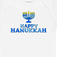 thumbnail image 4 of Inktastic Happy Hanukkah with Menorah Boys or Girls Baby Bodysuit, 4 of 5