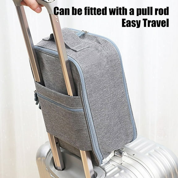 Inerposs Large Capacity Travel Shoe Bag, Waterproof Storage Pouch for 4 Pairs of Shoes, Organizing Travel Accessories, Ideal for Home Travel and Camping