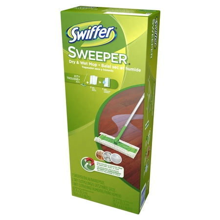 Swiffer Sweeper Floor Mop Starter Kit and Refills