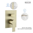 thumbnail image 6 of Boyel Living 2-function Waterfall Wall Mount Bathtub Faucet with Single-Handle Handheld Shower,Bathroom Roman Tub Faucet with Hand Shower in Brushed Gold, 6 of 8