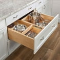 thumbnail image 3 of Rev-A-Shelf Maple Two-Tier Replacement Deep Drawer System w/BLUM Soft-Close,4WTCDD-36HSC-1, 3 of 10