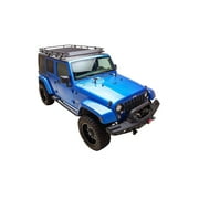 Paramount Automotive 81 10800 Gen2 Roof Rack Fits Fits/For Wrangler (Jk) Fits select: 2015-2018 JEEP WRANGLER UNLIMITED, 2012-2014 JEEP WRANGLER