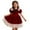 Z07-Red, variant on MUXiin Christmas Dresses Long Sleeve Princess Party Tulle Tutu Skirt Dresses Xmas Outfit Clothes