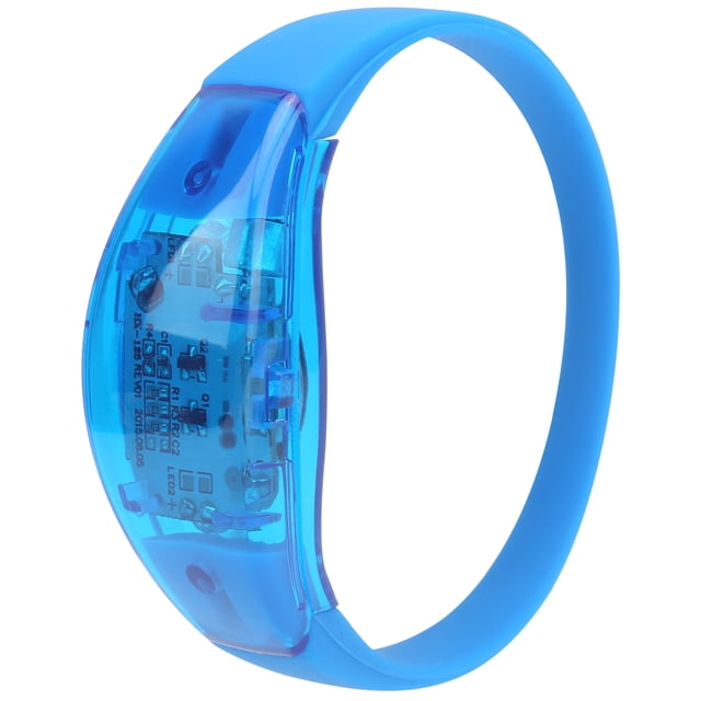 Sound Control LED Bracelet,Night Running LED Bracelet Flashing Wristband LED Bracelet Sleek Aesthetic