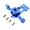 Blue, variant on Metal RC Car Steering Assembly Parts for TRAXXAS E REVO 2.0 SUMMIT Upgrade Parts