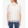 thumbnail image 2 of Free People Womens Tuscan Dreams Tunic Blouse, Off-White, Large, 2 of 2