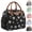 Daisy, variant on Lunch Bag For Woman Man Adults With Front Pocket Insulated Tote Side Pockets Box Container Work Picnic Or Travel (blue Daisy)