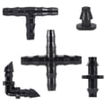 thumbnail image 1 of Kit De Accesorios De Riego De 250 Piezas, Conectores De Púas De Riego Por Goteo Para Tubería De Conectores De Manguera De Agua De 4/7 Pulgadas Yuarrent HA026714-02, 1 of 7
