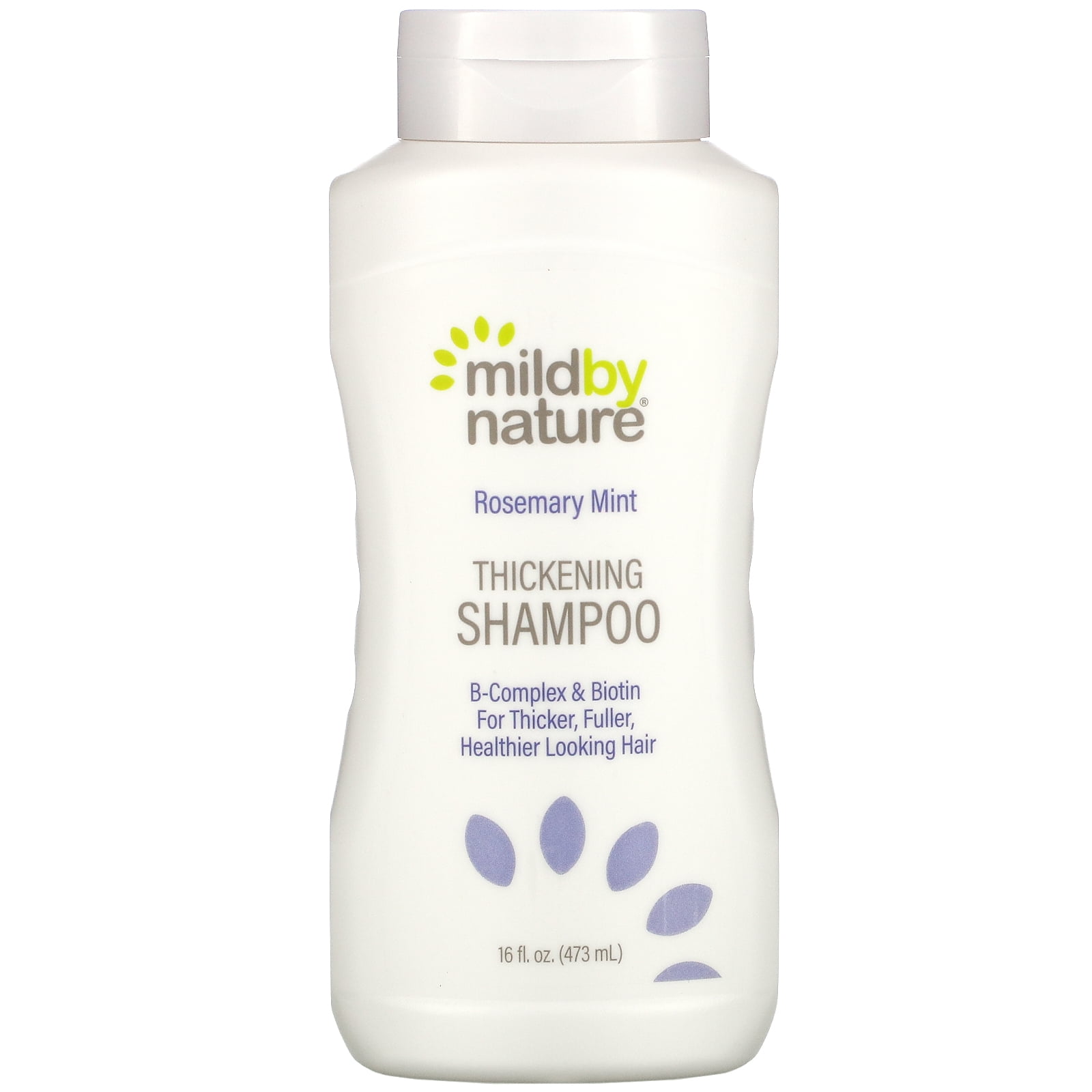 Mild By Nature Thickening Shampoo, & Biotin, Rosemary Mint