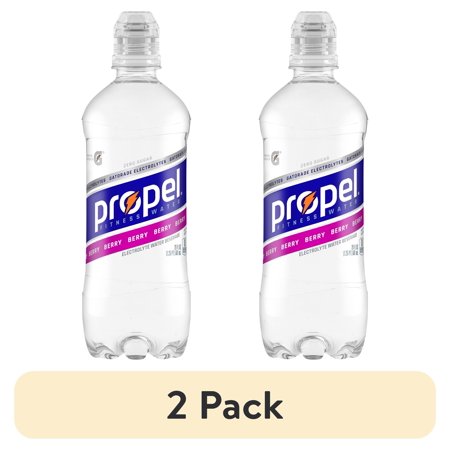 (2 pack) Propel Zero, Berry, 20 fl oz Bottle