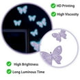 thumbnail image 7 of Glow in The Dark Butterfly Wall Decals，Glowing Luminous Butterfly Wall Stickers Blue Removable self-Adhesive Butterfly Decals for Girls Bedroom Kids Baby Nursery Living Room Decoration, 7 of 7